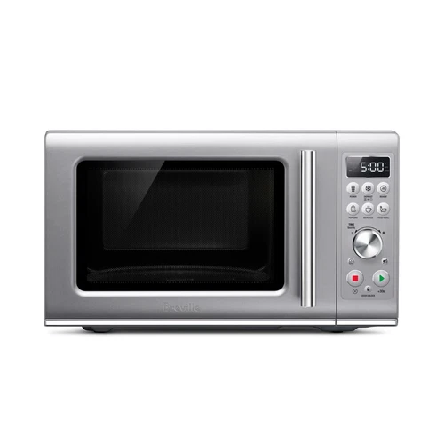 Breville BMO650SIL Compact Wave Soft Close Countertop Microwave Oven, Silver - Image 5